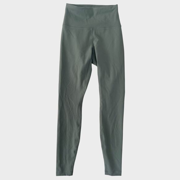 Lululemon Size 6 Leggings Gray - Picture 1 of 6
